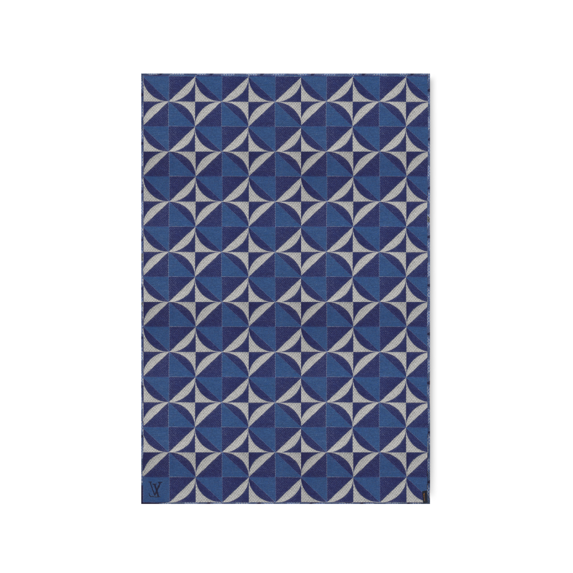 LV x TM Denim Cerise Shawl S00 - Accessories M96379 | LOUIS VUITTON